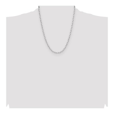 Sterling Silver 3.85mm Diamond-Cut Forzantine Chain – view 4