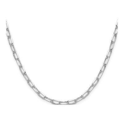 Sterling Silver 3.85mm Diamond-Cut Forzantine Chain – view 2