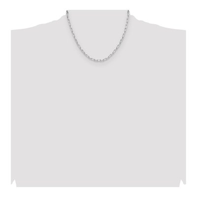 Sterling Silver 3.85mm Diamond-Cut Forzantine Chain – view 4