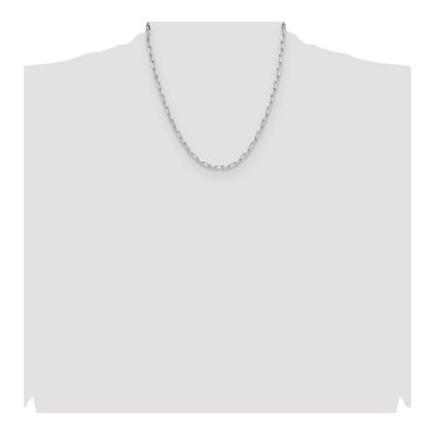 Sterling Silver 3.85mm Diamond-Cut Forzantine Chain – view 4