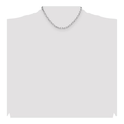 Sterling Silver 4.65mm Diamond-Cut Forzantine Chain – view 4