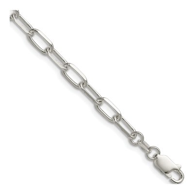 Sterling Silver 4.65mm Diamond-Cut Forzantine Chain