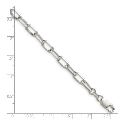 Sterling Silver 4.65mm Diamond-Cut Forzantine Chain Bracelet – view 2
