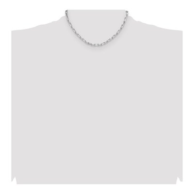 Sterling Silver 4.65mm Diamond-Cut Forzantine Chain – view 4