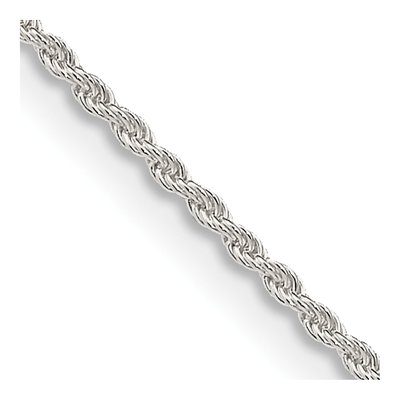 Sterling Silver 1.3mm Rope Chain