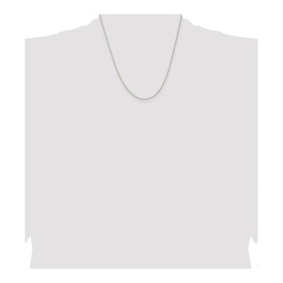 Sterling Silver 1.3mm Rope Chain – view 4