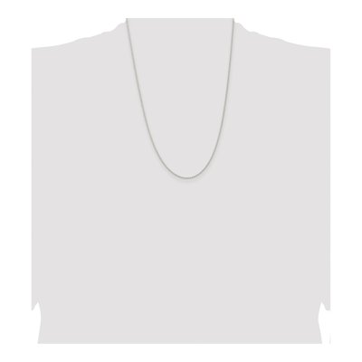 Sterling Silver 1.3mm Rope Chain – view 4