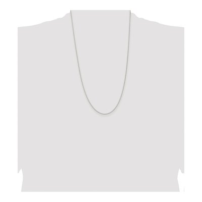 Sterling Silver 1.3mm Rope Chain – view 4