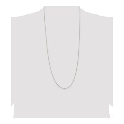 Sterling Silver 1.3mm Rope Chain – view 4