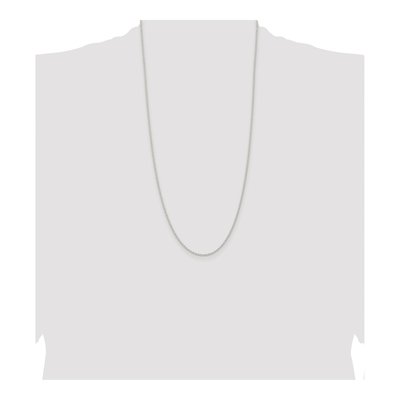 Sterling Silver 1.5mm Rope Chain – view 4