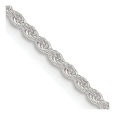 Sterling Silver 1.8mm Rope Chain