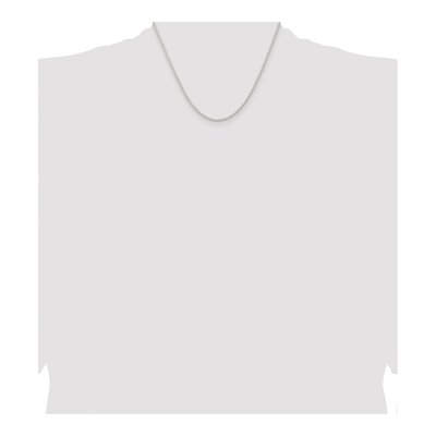 Sterling Silver 1.8mm Rope Chain – view 4