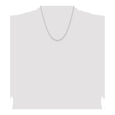 Sterling Silver 1.8mm Rope Chain – view 4