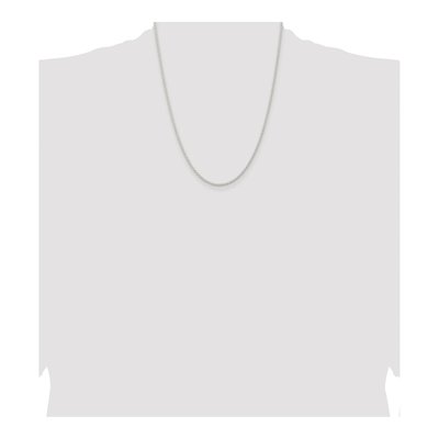 Sterling Silver 1.8mm Rope Chain – view 4