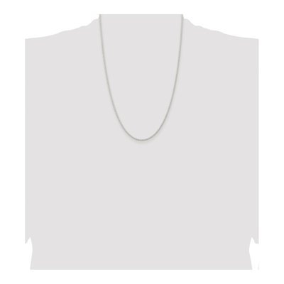 Sterling Silver 1.8mm Rope Chain – view 4
