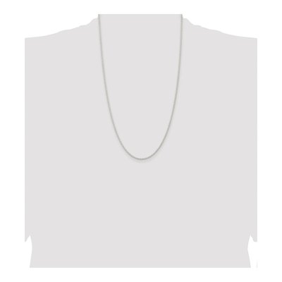 Sterling Silver 1.8mm Rope Chain – view 4