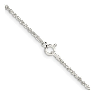 Sterling Silver 1.8mm Rope Chain – view 3
