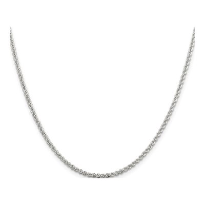 Sterling Silver 2.3mm Rope Chain – view 2