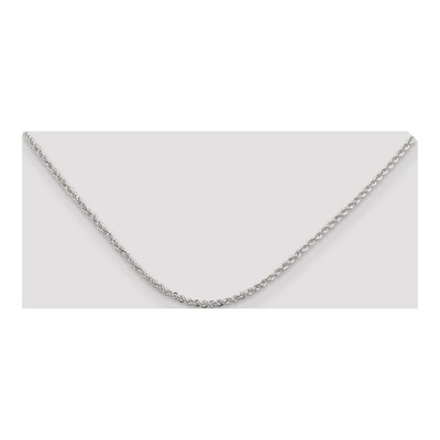 Sterling Silver 2.3mm Rope Chain – view 4