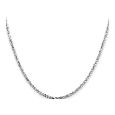 Sterling Silver 2.3mm Rope Chain – view 3