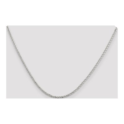 Sterling Silver 2.3mm Rope Chain – view 4