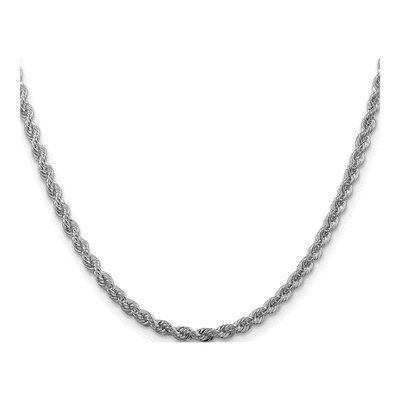 Sterling Silver 3mm Rope Chain – view 2