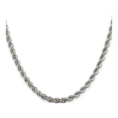 Sterling Silver 4.3mm Rope Chain – view 2