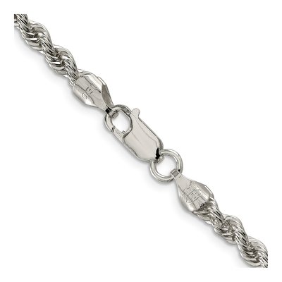 Sterling Silver 4.3mm Rope Chain – view 3