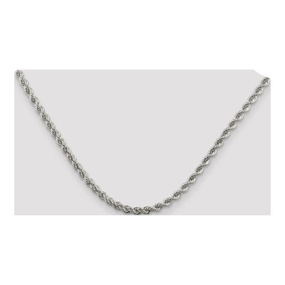 Sterling Silver 4.3mm Rope Chain – view 4