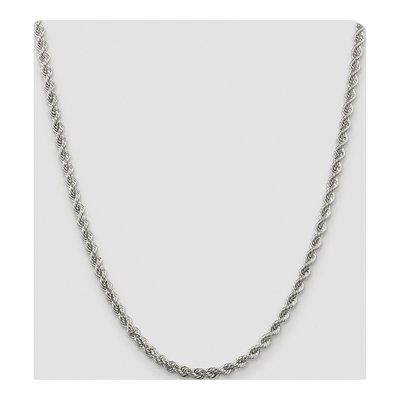 Sterling Silver 4.3mm Rope Chain – view 4