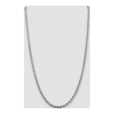 Sterling Silver 4.3mm Rope Chain – view 4