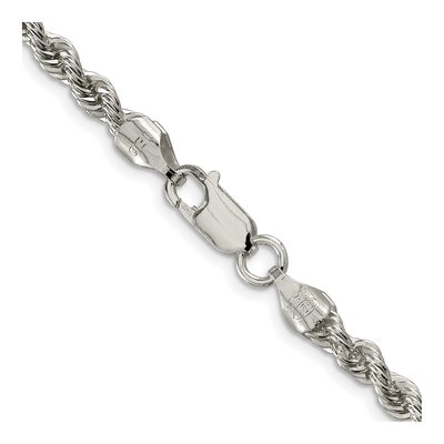 Sterling Silver 4.3mm Rope Chain – view 3