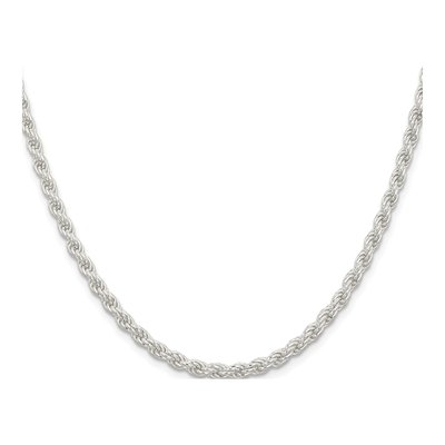 Sterling Silver 4.5mm Rope Chain – view 2