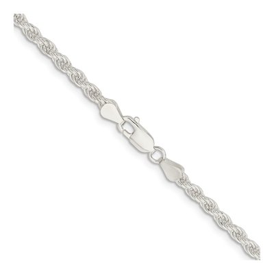 Sterling Silver 4.5mm Rope Chain – view 3