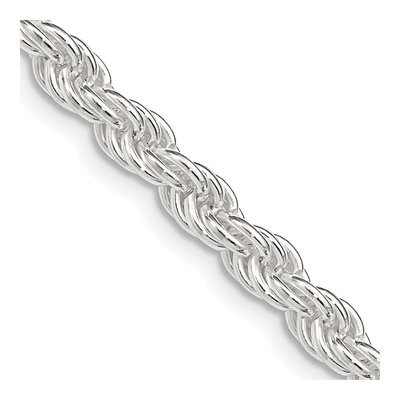 Sterling Silver 4.5mm Rope Chain