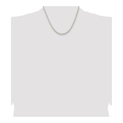 Sterling Silver 4.5mm Rope Chain – view 4