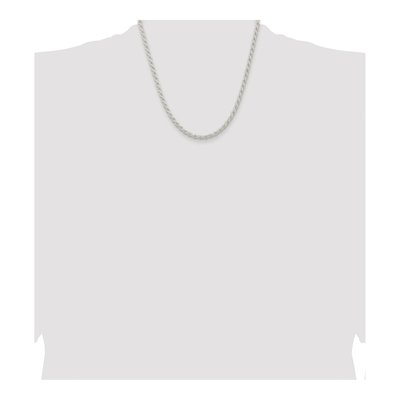 Sterling Silver 4.5mm Rope Chain – view 4