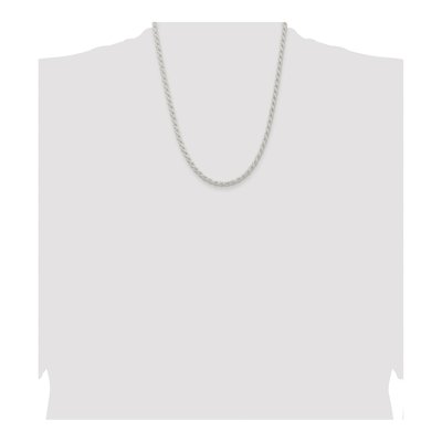 Sterling Silver 4.5mm Rope Chain – view 4