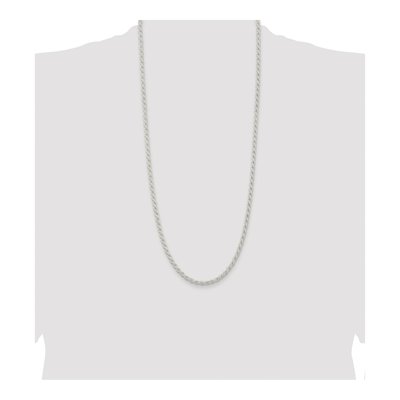 Sterling Silver 4.5mm Rope Chain – view 4