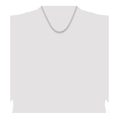 Sterling Silver 5mm Rope Chain – view 4