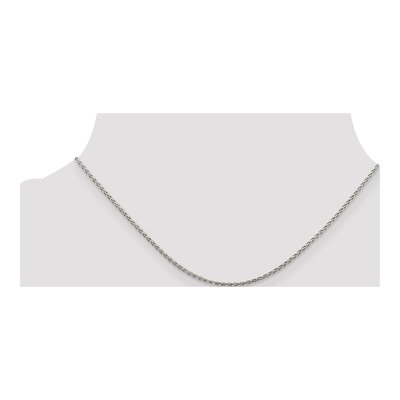 Sterling Silver 1.5mm Diamond-Cut Wheat Chain – view 4