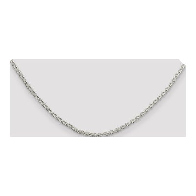 Sterling Silver 2.75mm Diamond-Cut Wheat Chain – view 4