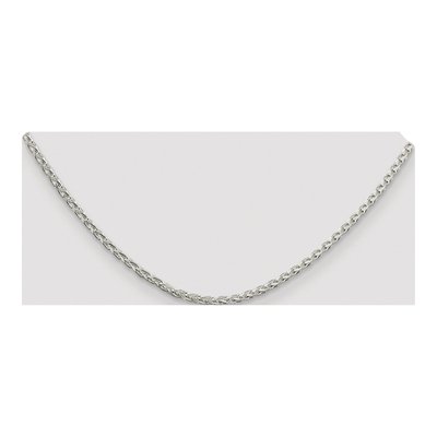 Sterling Silver 2.75mm Diamond-Cut Wheat Chain – view 4