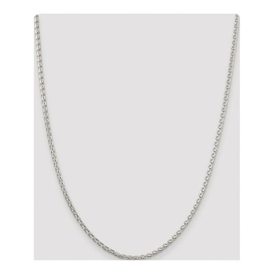 Sterling Silver 2.75mm Diamond-Cut Wheat Chain – view 4