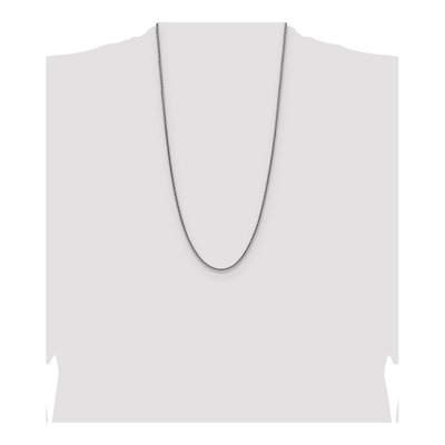 Sterling Silver 2.5mm Diamond-Cut Square Wheat Chain – view 4