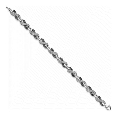 Sterling Silver 0.32 ct tw Diamond Bracelet – view 2