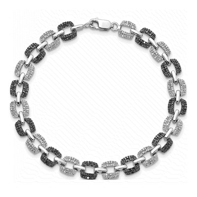 Sterling Silver 0.53 ct tw Diamond Bracelet – view 4