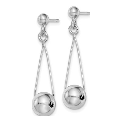 Sterling Silver Dangle Earrings – view 3