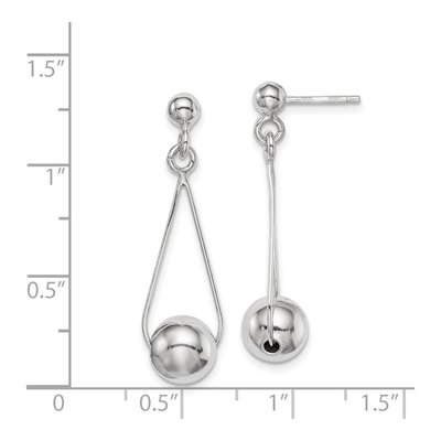 Sterling Silver Dangle Earrings – view 5