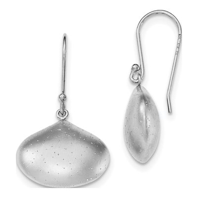 Sterling Silver Teardrop Dangle Earrings